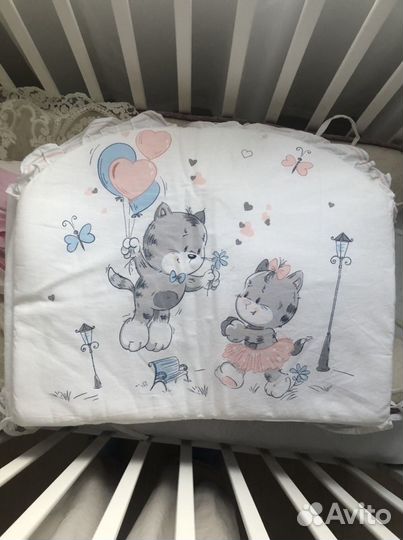 Бортики в кроватку