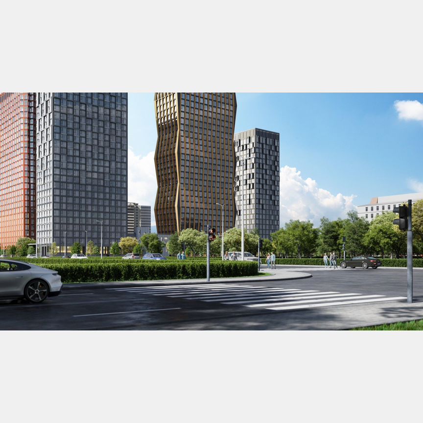 3-к. квартира, 66,8 м², 24/28 эт.