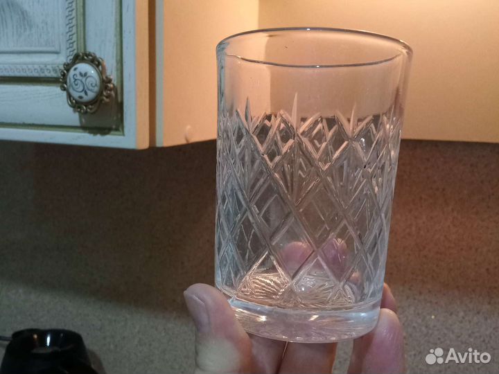 Хрустальные стаканы чехия