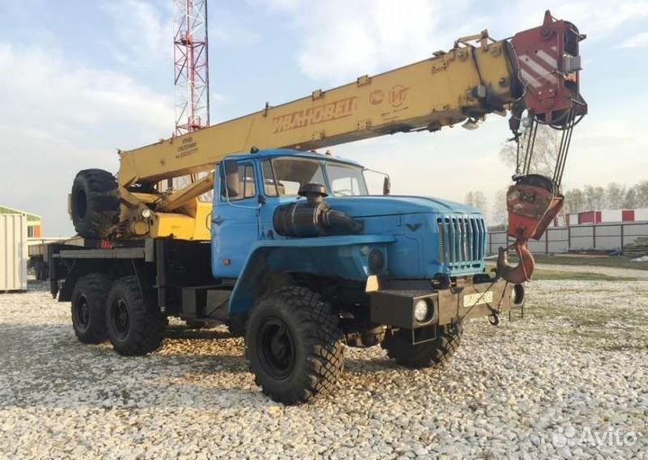 Водитель на автокран Урал 25 тонн
