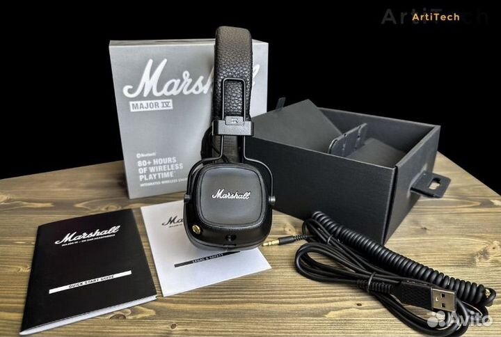 Marshall Major 4 Black (Гарантия)