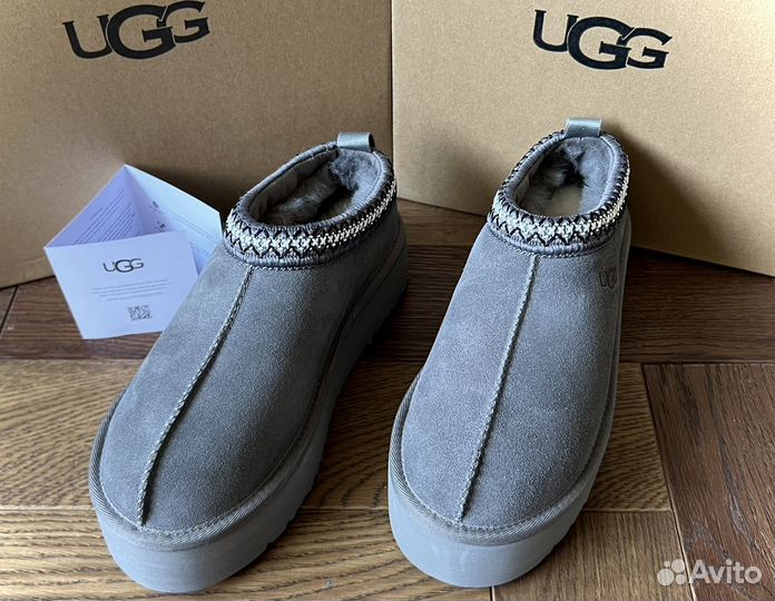 Ugg Tazz Tasman Grey Угги женские Тасман 36-41