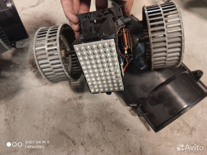 Моторчик печки BMW E60