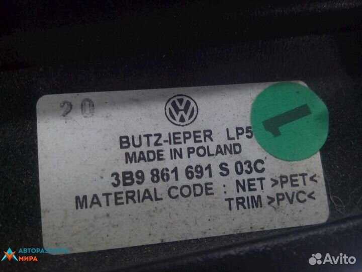 Шторка багажника Volkswagen Passat B5 1999