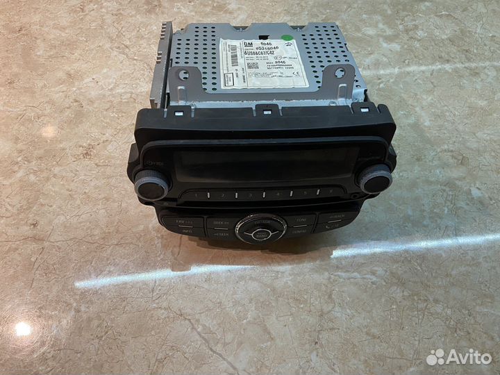 Штатное головное устройство chevrolet cruze