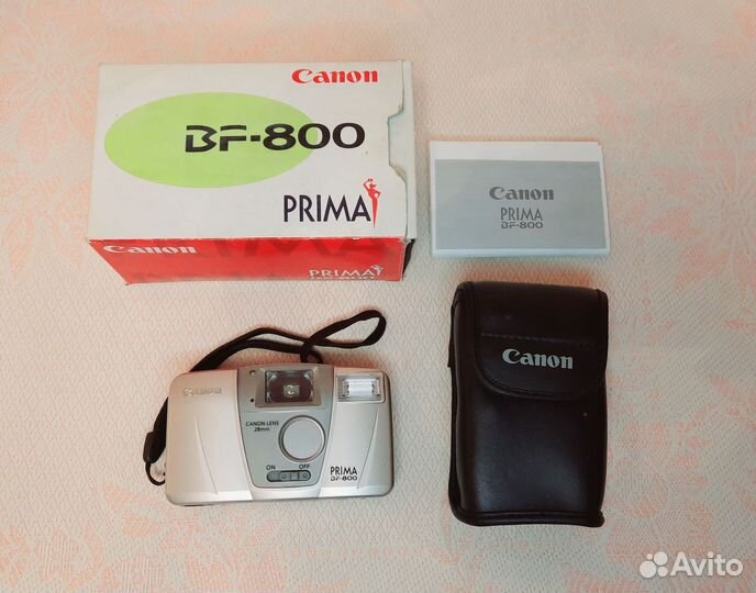 Плёночный фотоаппарат Canon prima BF-800