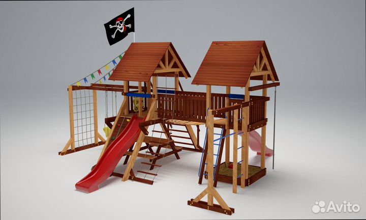 Детская игровая площадка доставка и сборка