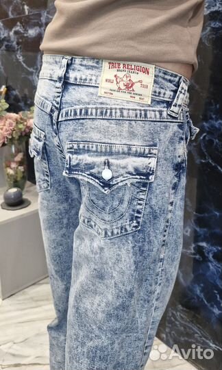 Джинсы true religion синие