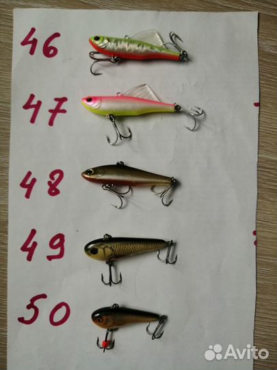 Подам воблеры