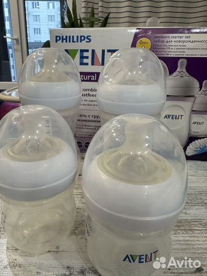 Бутылочка philips avent набор