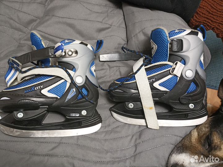 Коньки детские раздвижные