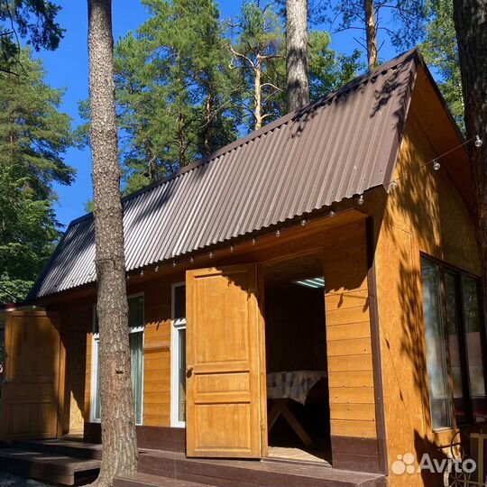 Аренда теплой беседки в лесу Лебяжье