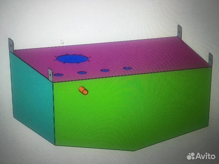 Бак нержавейка пнд для маломерных судов автодомов