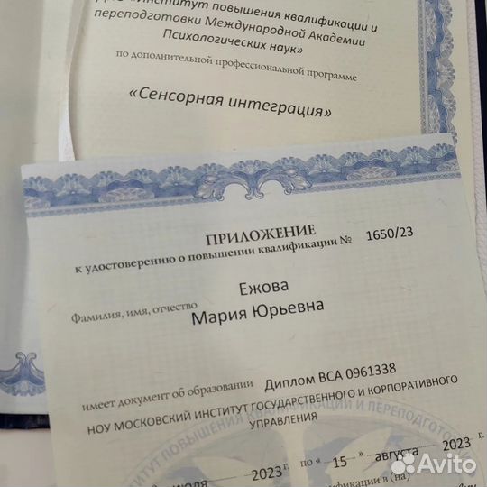 Коррекционный психолог