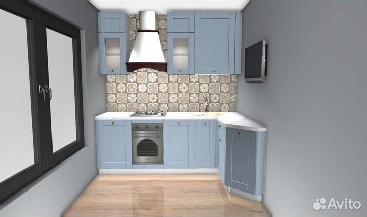 Кухня на заказ по индивидуальным размерам