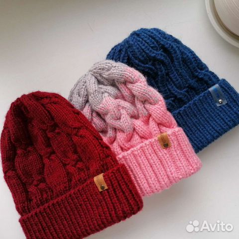 Женские шапки ручной работы