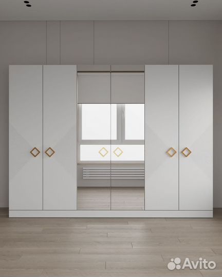 Шкафы новые распашные