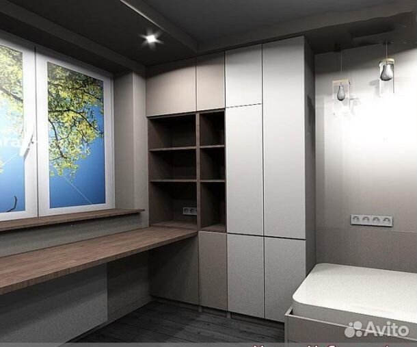 Рабочая зона у окна