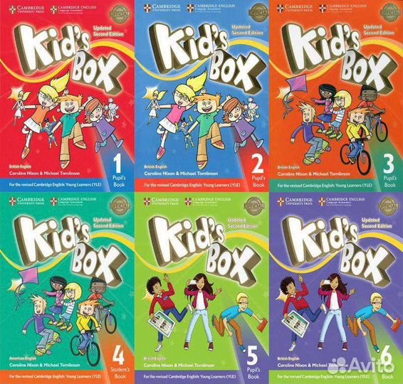 Kid's Box 1, 2, 3, 4, 5, 6, Starter
