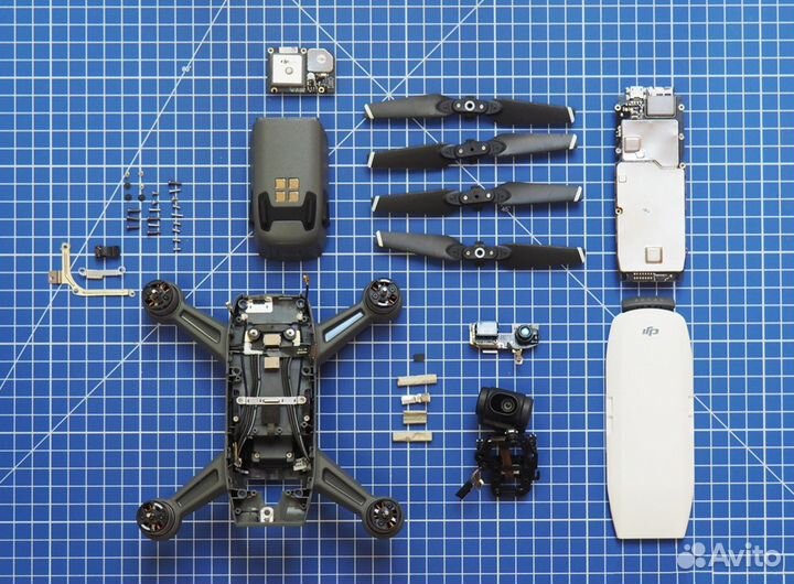 Ремонт квадракоптеров DJI