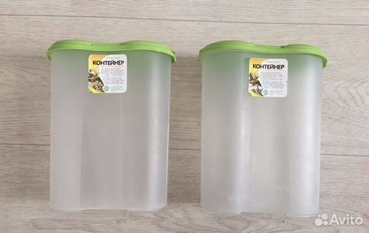 Контейнеры для сыпучих продуктов