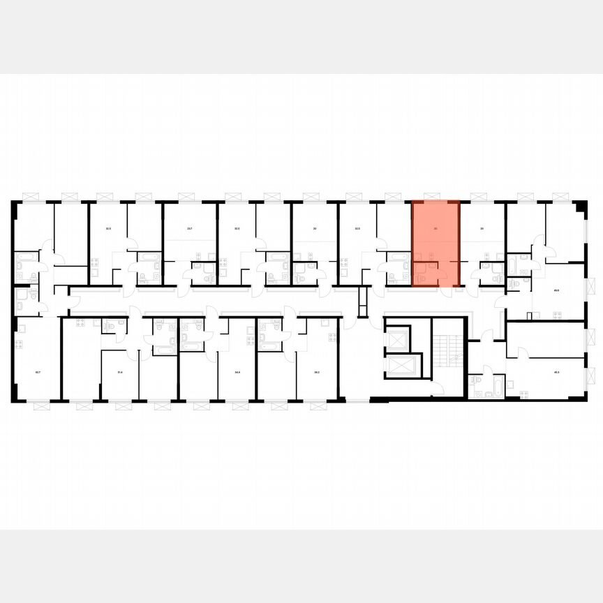 Квартира-студия, 20 м², 5/15 эт.