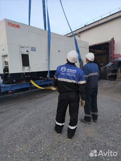 Такелажные услуги. Разгрузка оборудования