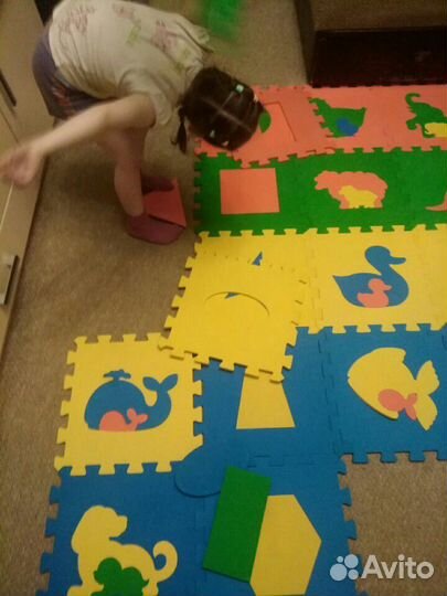 Пазл-коврик