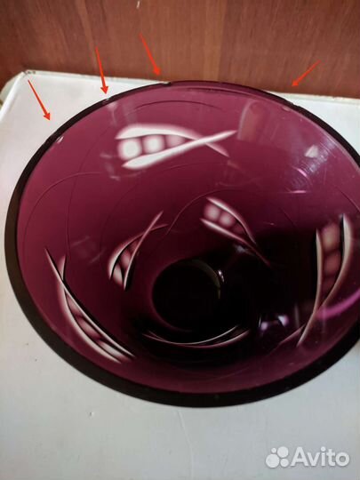 Посуда цветное стекло