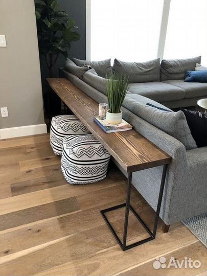 Тумба под телевизор лофт массив