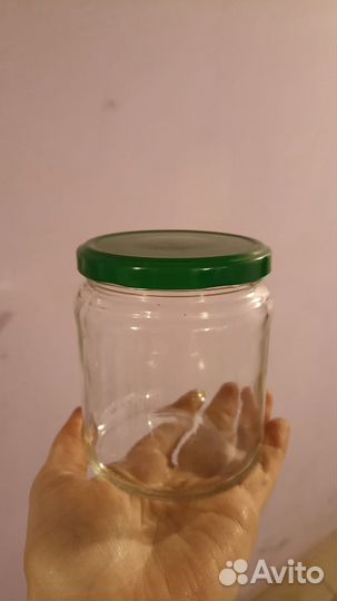 Банки стеклянные 0,5 л с завинчивающейся крышкой
