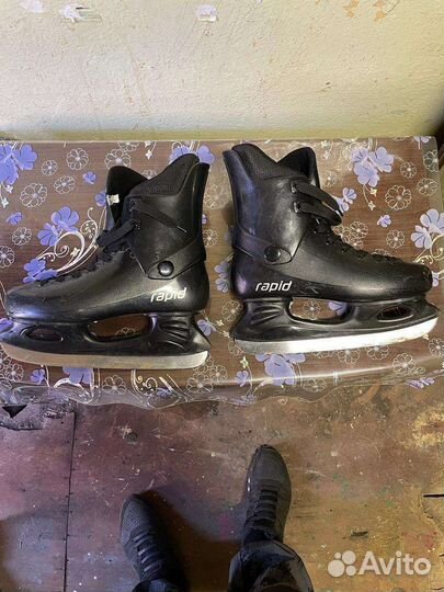 Коньки хоккейные 40-41размер