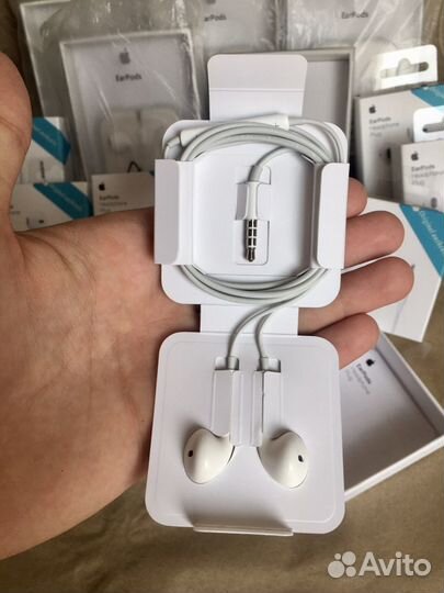 Наушники apple earpods 3.5 проводные оригинал