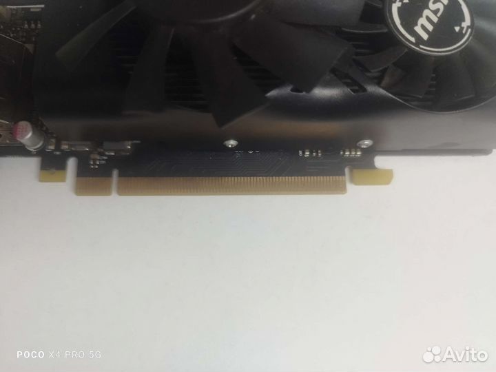 Видеокарта gtx 1050 ti 4gb msi mini