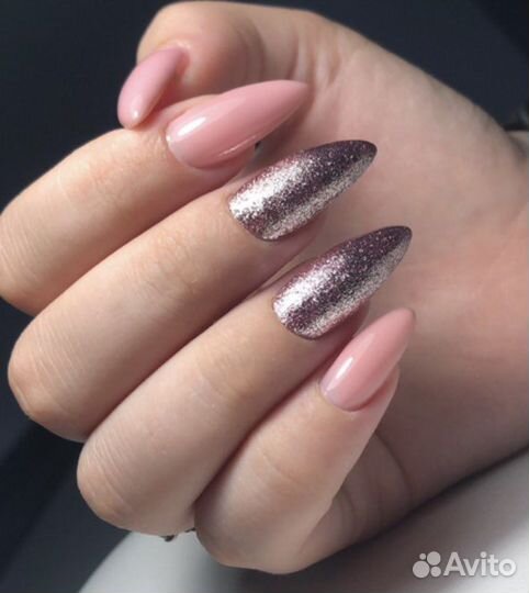 Наращивание ногтей, маникюр, гель -лак