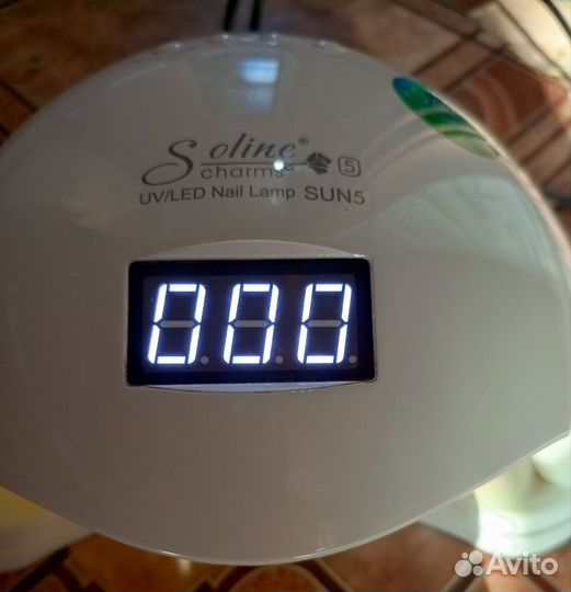 Уф/лед лампа для ногтей
