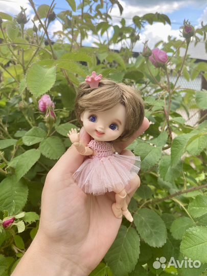 Платье для кукол ob11