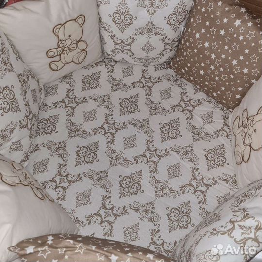 Бортики и постельное новое