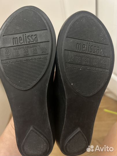 Туфли mini melissa 30