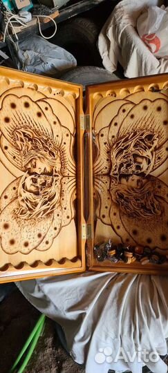 Нарды ручной работы