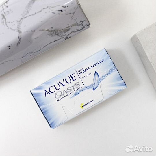 Линзы контактные Acuvue Oasys двухнедельные