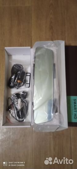 Зеркало регистратор с камерой заднего вида