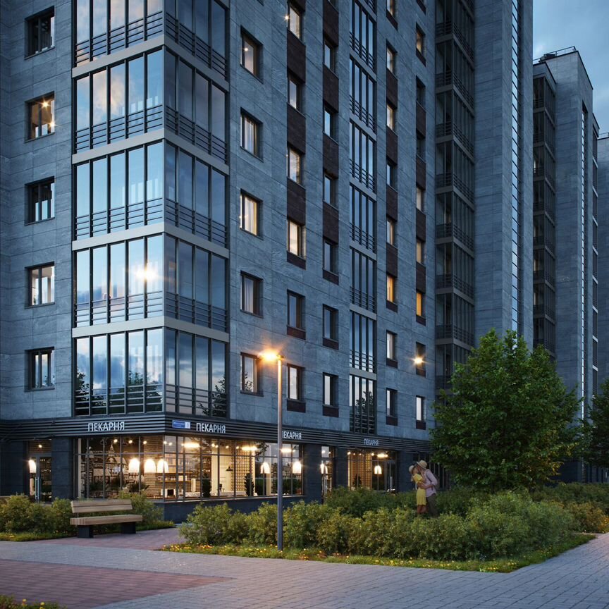 2-к. квартира, 56,8 м², 8/13 эт.