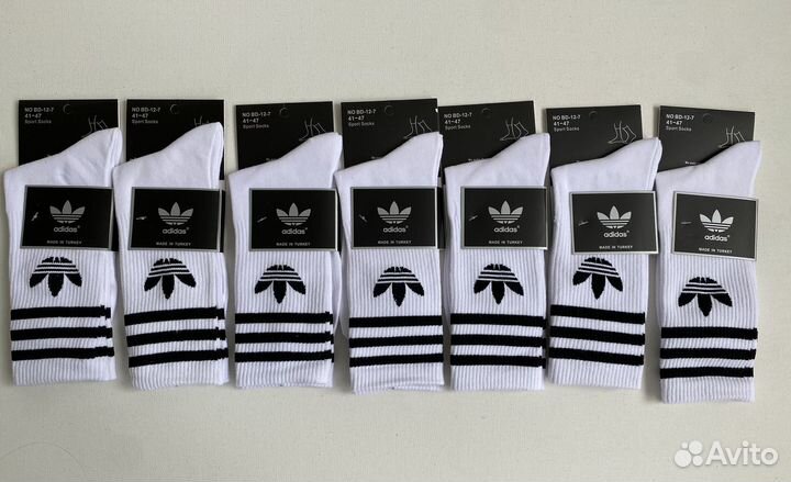 Носки adidas высокие