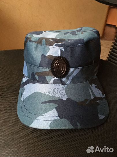 Кепка фсин камуфляж синяя кукла