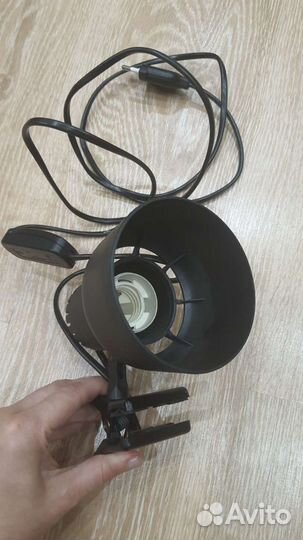 Лампа с прищепкой