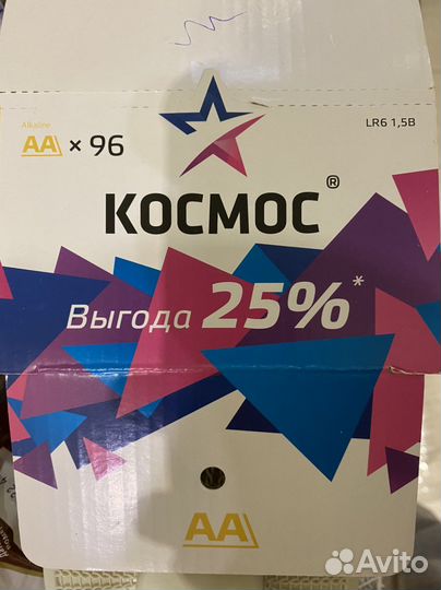Батарейки космос аа
