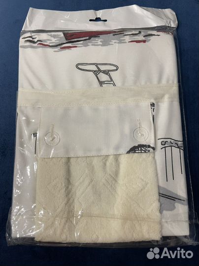 Фартук для кухни с полотенцем