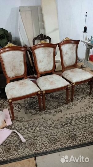 Реставрация мягкой мебели,стульев,кроватей