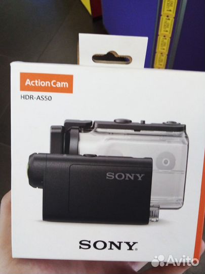Экшн камера sony hdr as50